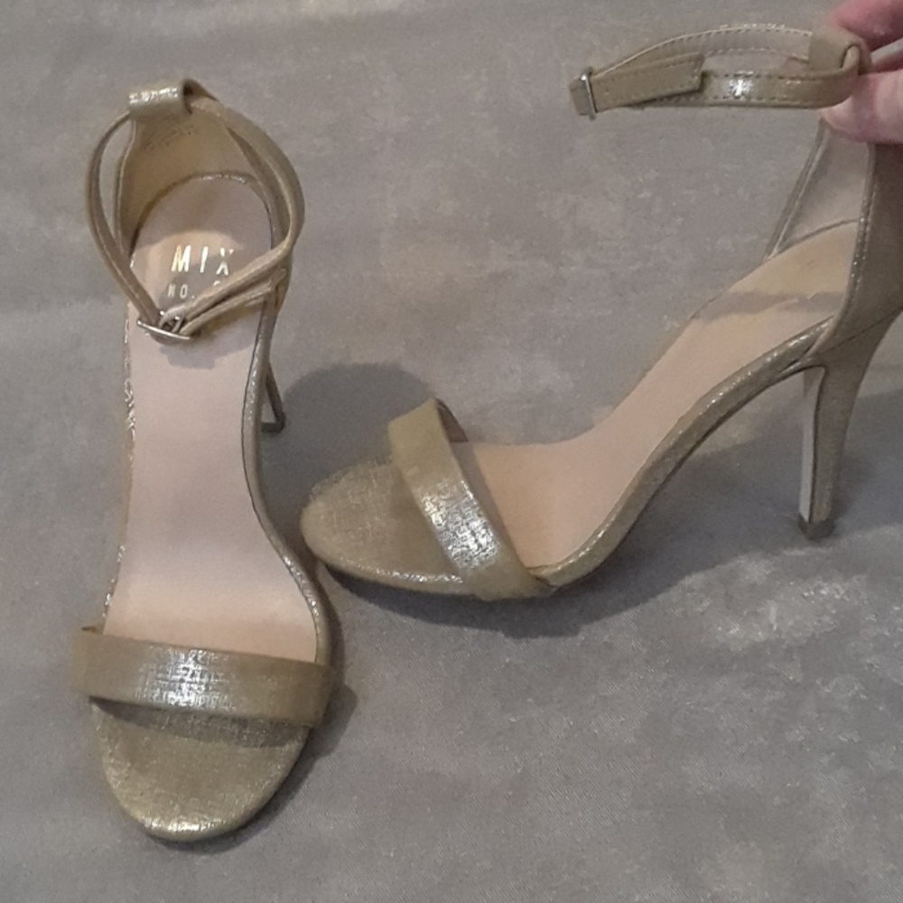 Gold Mix No.6 Heels